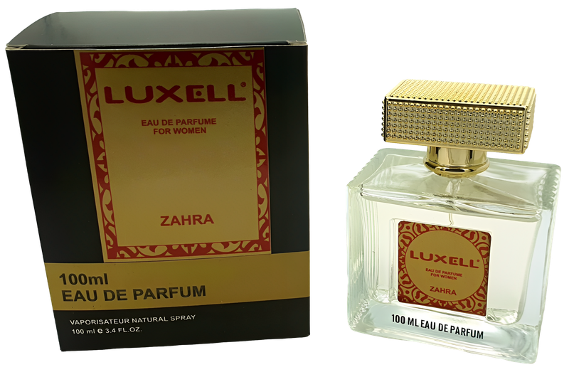LUXELL - ZAHRA Perfume for Women - Long-Lasting Floral Fragrance - 100ml