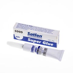 Super Glue 20g Gel for Porous, Vertical, Over Head