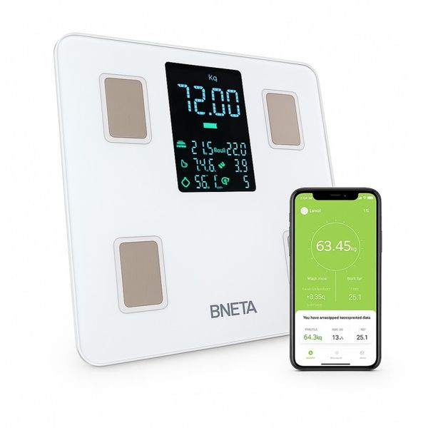 BNETA CS20A Smart Body Scale Colour LED Display Body Composition Analyzer