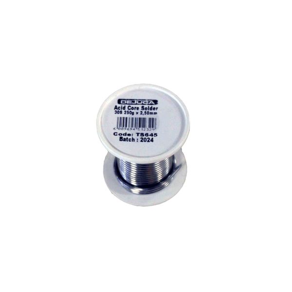 Dejuca - Acid Core Solder - 250g X 2.5mm - 4 Pack