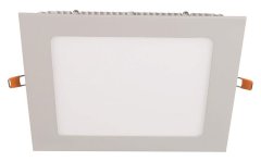 18 Watt Square Aluminium Down lighter C/O:205mm
