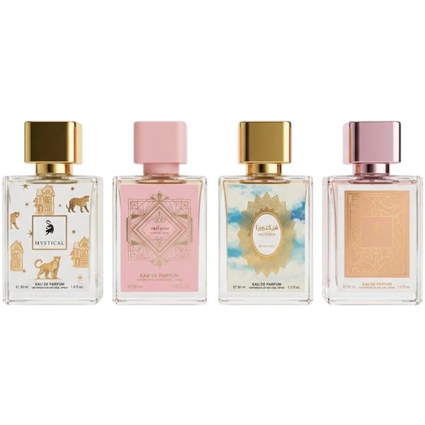 4 Pack Premium Gift Set Eau de Parfum For Her 30ml EDP LongLasting Spray