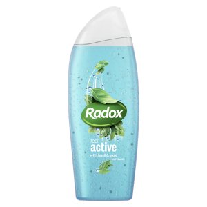 Radox Feel Active Basil and Sage Body Wash 6x400ml