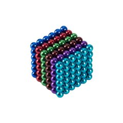 Magnetic Balls Rainbow - 125 Pieces