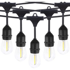 20m Outdoor Warm String Hanging Lights