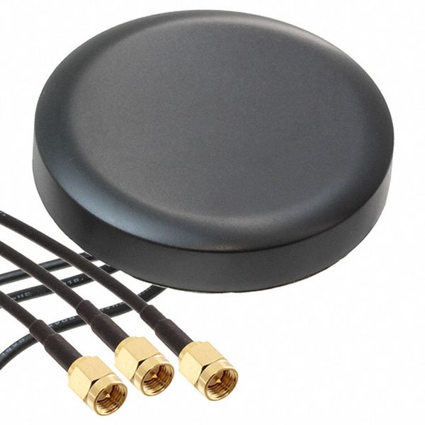 Antenna Through Hole Mount, GSM, 3G, GPS, WiFi, 850-2400 MHz