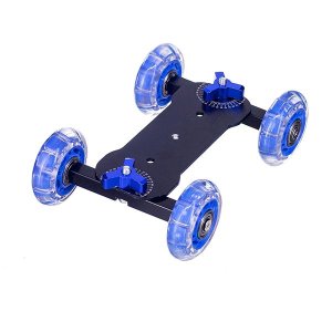 Mini Desktop Rail Car for DSLR Camera