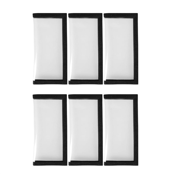 Fishing Lure Wraps, Clear PVC Lure Covers Keeps Fishing Safe - 6 Pieces