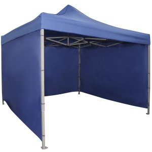 Soul Lifestyle Pop Up Extra Heavy Duty 3m x 3m Gazebo - Blue