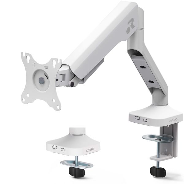 ORRO Pro Gen 2 - Single Monitor Arm Mount - Premium Vesa Screen Stand Riser