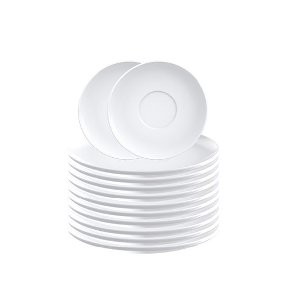 Tramontina Paola Porcelain Tea Saucer- Set of 12