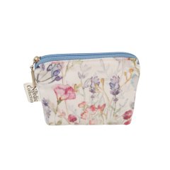 Nordic Scandinavian Wild Flowers Coin Purse Walley Key Sanitary Pouch