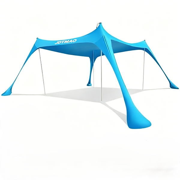 Upgraded 10 x 10 ft Beach Tent Awning Beach Tent Pop-up Sunshade