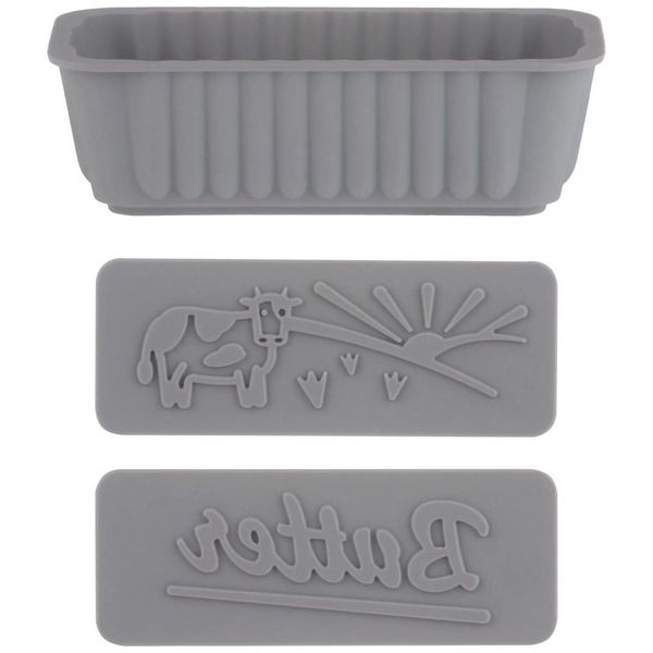 Kilner Silicone Butter Mould Set with Interchangeable Design Plates