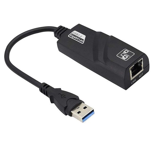 USB 3.0 to Gigabit RJ45 Ethernet Adapter High Speed Wired Network Solution