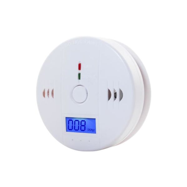 Carbon Monoxide Detector Alarm, Battery Operated, Home Safety