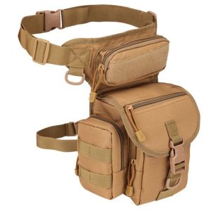 Waist Leg Bag Pouch Camping and Outdoor Bag 800D Waterproof