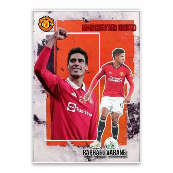 Raphael Varane Manchester United Poster - A1