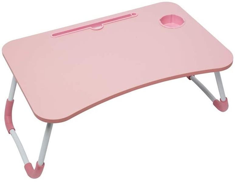Laptop Table, Lap Desk, Portable Computer Bed Table Tray with Phone Stand