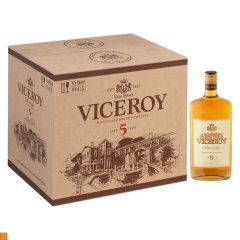 Viceroy - 5 Year Old Brandy - Oval - Case 12 x 750ml