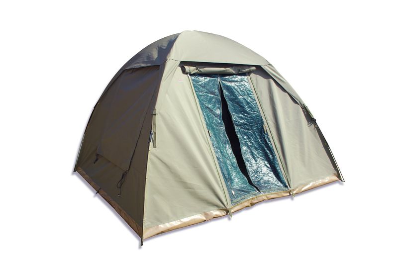 Bushtec Nomad Canvas Dome Tent - Brown
