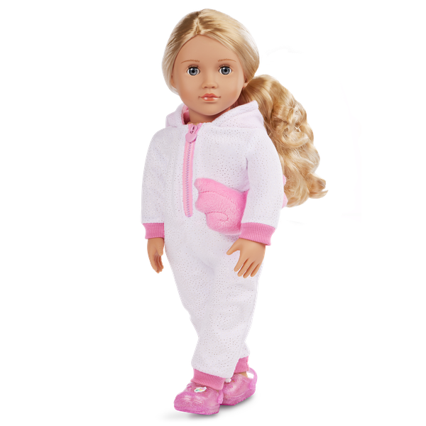 Our Generation Classic Doll with Unicorn Pjama 18inch Light Blonde