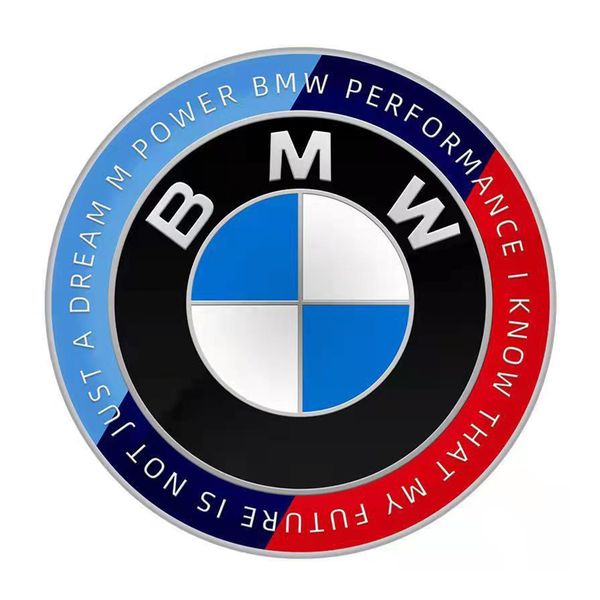 SH-BMW-KITH-81-2H,BMW Kith Limited Edition Bonnet Emblem With 2 Holes