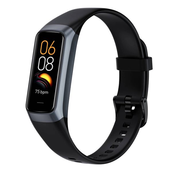 AMOLED Smartwatch Body Temperature Monitor Fitness Clock Sports 3ATM