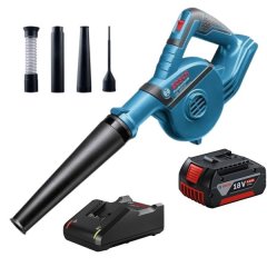 Bosch - Cordless Blower (GBL 18V-120) with 4.0Ah Battery and Charger