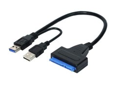USB 3.0 to SATA Hard Drive Adapter - External HDD/SSD Converter