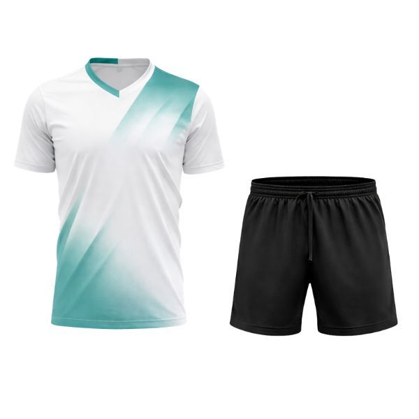 Men's 2-Piece Sports Set Quick Dry Gym T-Shirt &amp; Shorts Activewear