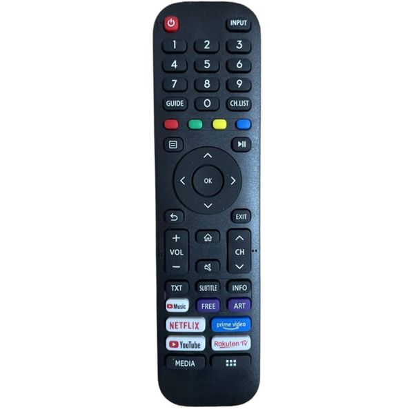 EN2G30H / EN2A30 Replacement Remote Control for Hisense-VIDAA-TV