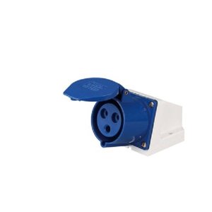 Industrial Socket Waterproof Aviation Socket 16A, 3 Pin, 2P+E, 250V, IP67
