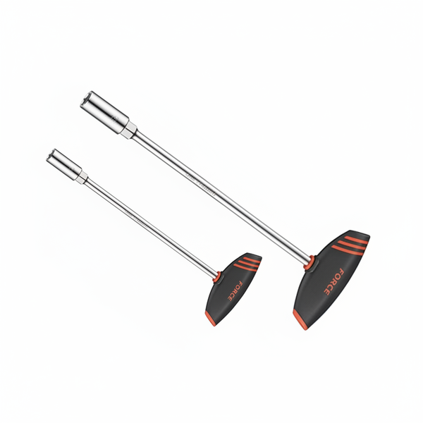 Force 5mm Hex Nut Driver with Soft Grip T-Handle - 2 Pack