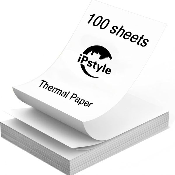 IPSTYLE A4 Thermal Paper Quick-Dry Instant Use High Sensitivity Printer