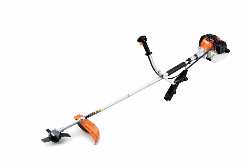 Gasoline Brush Cutter &amp; Grass Trimmer - Heavy-Duty Petrol-Powered