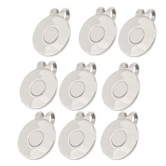 9 Pcs Golf Ball Marker, Magnetic Disc Golf Hat Ball Marker Holder