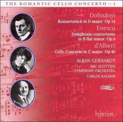 Dohnanyi / Enescu / D'Albert - Romantic Cello Concerto 1 (CD)