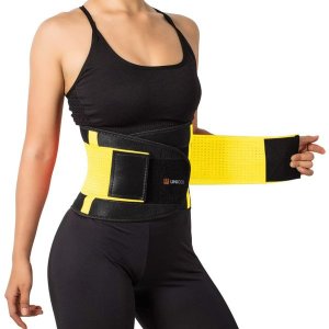 Unicoo Instant Slim Body Shaper &amp; Waist Trainer Belt - Yellow