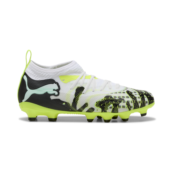 Puma Junior Future 9 Match Creativity Firm/Artificial Ground Boots - Yellow
