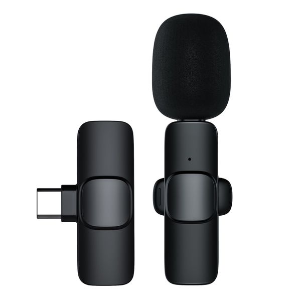 Wireless Singel Mic Lavalier Microphone for Android Devices Type c
