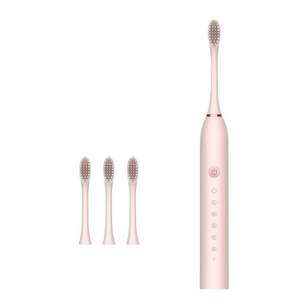 Ultrasonic Electric Toothbrush 6 Modes USB Waterproof