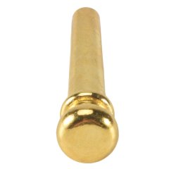 6 Pieces Brass Folk Acoustic Guitar Bridge Pin Peg Nail Metal