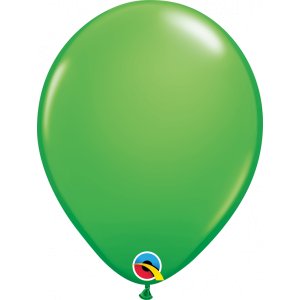 11 Inch Latex Round Spring Green