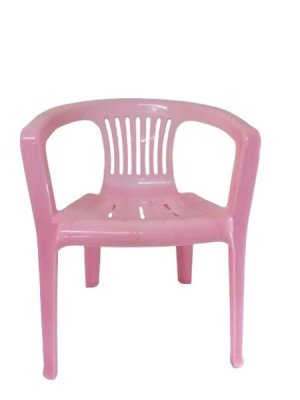 Bulk Pack x 2 Toddler Plastic Armrest Chair - Pink
