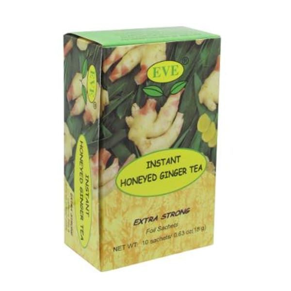 EVE’s Instant Honeyed Ginger Tea 10 Sachets - Extra Strong