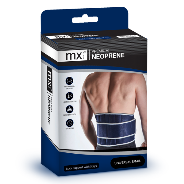 MX Support Neoprene Back Uni S - 3XL