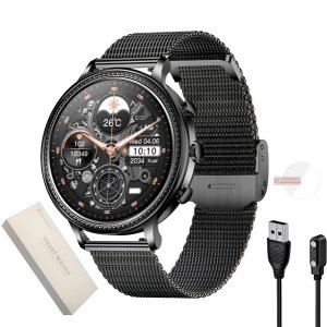 TOXIYA Smart Watch 1.39 Inch Touch Screen IP67 Waterproof Answer/Make Calls