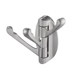 Swivel Hook Solid Metal Foldable Towel Hook, Swivel Arm Swing Arm Triple Co