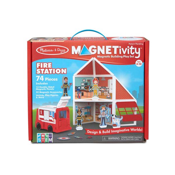 Melissa &amp; Doug Magnetivity - Fire Station